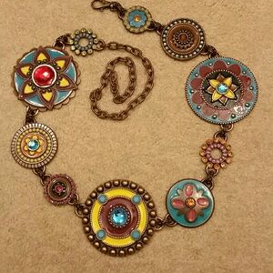 Copper Medallion Belt. NWOT